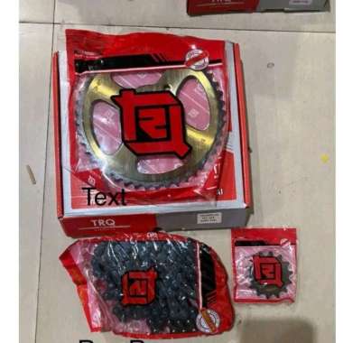 gear set thunder 125 428H - 120L - 45T / 14T