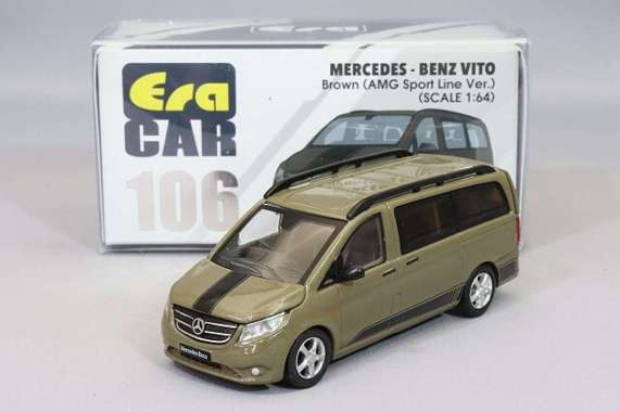 1/64 ERA CAR MERCEDES BENZ VITO BROWN AMG SPORT