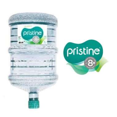 PRISTINE 8+ AIR MINERAL PH TINGGI GALON 19LITER PLUS AIR