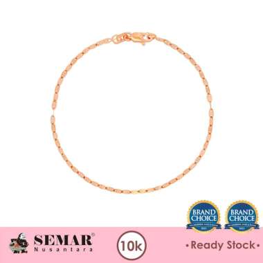Gelang Emas Neo Flix Polos Gold 10K Semar Nusantara