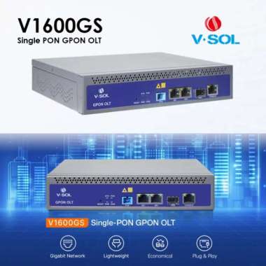 VSOL V1600GS 1 Port GPON L2 OLT AC-DC Power Built