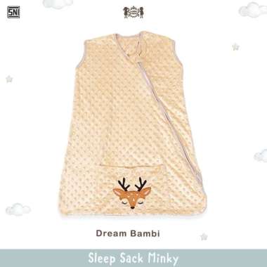Petite Mimi Sleep Sack Minky | Selimut Kantong Tidur Bayi DREAM BAMBI