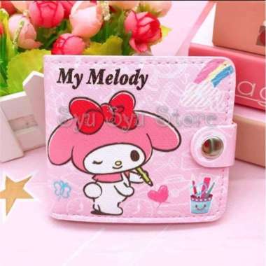 Dompet Klip Kuromi Cinnamoroll My Melody Pochacco Hello Kitty Twin Stars Pompompurin My Melody