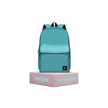 Goto Dion Backpack Tas Sekolah Ransel Laptop Kerja Kuliah Anti Air PISTACHIO