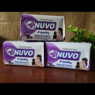 NUVO Family - Sabun Mandi Batang - Jual Eceran Relax & Protect