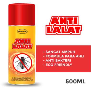 Anti Lalat Serangga 500ML Ampuh Semprotan Spray Pembunuh Pengusir Lalat Ampuh
