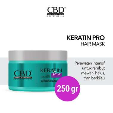 LIKE STORE - CBD Professional Keratin Hair Mask 250gr/500gr 250gr sedang