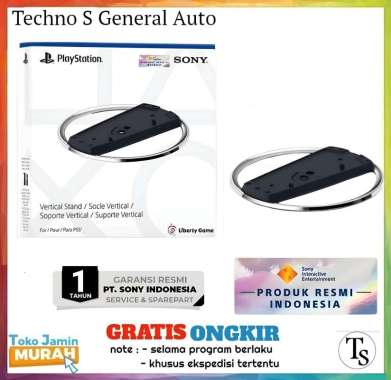 Vertical stand Ps5 Slim Disc / Tempat berdiri Dudukan PS5 Slim Digital Reg Indo