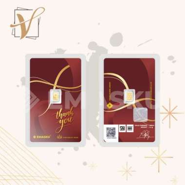 Micro Gold Logam Mulia Emasku Thank You 0.1 Gram
