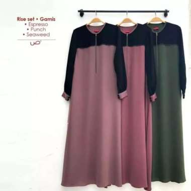 GAMIS RISE SET BY SHAFA HIJAB EXPRESSO - XL