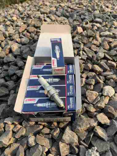 BUSI NEW VIXION NGK G POWER PLATINUM CR8EGP ASLI ORIGINAL YAMAHA