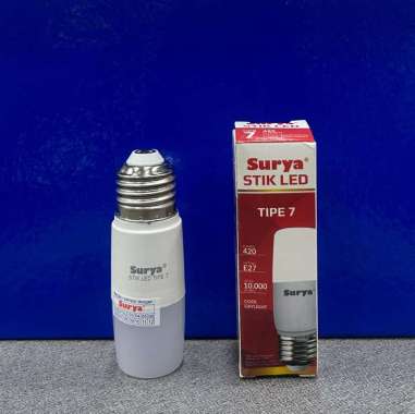 Surya Stik LED Lampu Bohlam LED Bulb 6 / 9 / 12 / 15 Watt Cahaya Putih 6w
