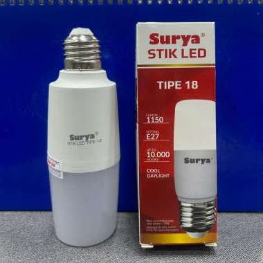 Surya Stik LED Lampu Bohlam LED Bulb 6 / 9 / 12 / 15 Watt Cahaya Putih 15w