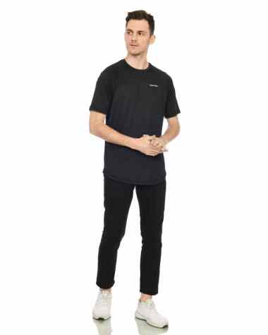 Cottonology Jersey Olahraga Running Pria Hitam M