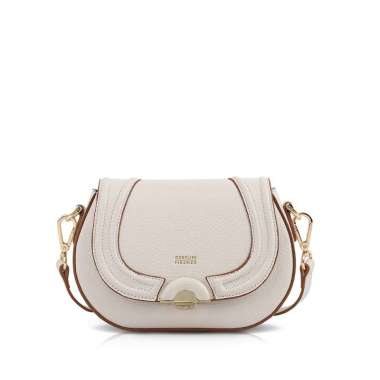 Gobelini Caspar Flap Crossbody Bag Tapioca