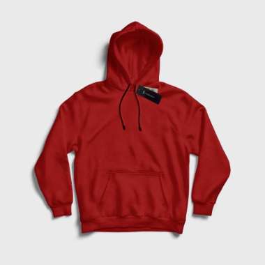 Jemssky Sweater Hoodie Distro Hoodie Sweater Polos Unisex Merah L