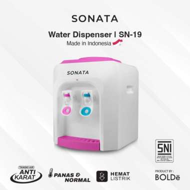 Sonata Water Dispenser by Boldë Merah Muda