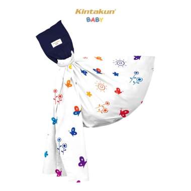 [NEW LAUNCH] KINTAKUN BABY Ring Sling Gendongan Bayi Newborn 5 in 1 Metallic Printing - Varian Kaori