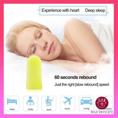 Earplug Ear Plug Safety Anti Bising Penutup Telinga Peredam Suara Berisik Mesin Tukang Proyek
