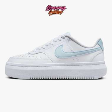Sepatu Sneakers Wanita Nike Court Vision Alta DZ5394-101 White Original BNIB 38