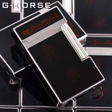 Korek Api St. Dupont Paris Lighter Retro Silver Terlaris