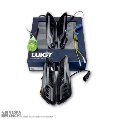 LUIGY INDICATOR SEIN RUNNING LIGHT SMOKE VESPA SPRINT PRIMAVERA