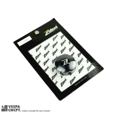 TANKCAP TUTUP BENSIN ZELIONI VESPA LX S LXV PRIMAVERA SPRINT GTS BLACK