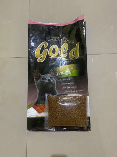 GOLD CAT HOLISTIC 1KG MAKANAN KUCING ADULT KITTEN URINARY KITTEN