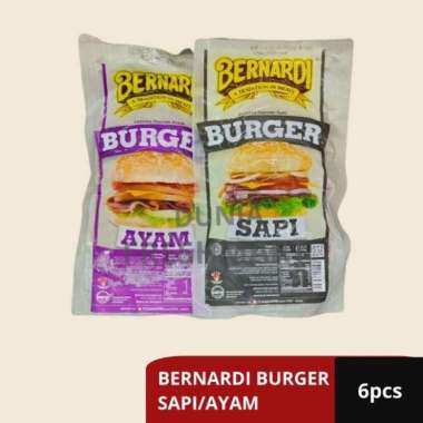 BERNARDI HAM AYAM/SAPI ISI 6PCS SMOKED BEEF SMOKED CHICKEN BENARDI sapi