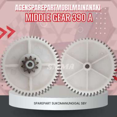 Gearbox 390 Type A Midle Gear Pliko/Gear/Gearbox/Mobil Motor aki mainan