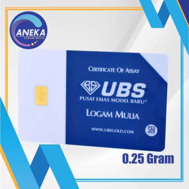UBS Emas Logam Mulia [0.25 g]