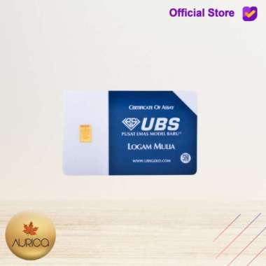 UBS Emas Logam Mulia 0.25 gram