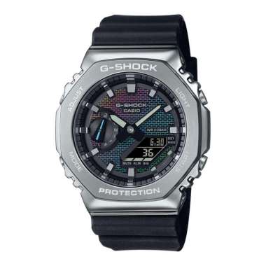 CASIO ORIGINAL - CASIO G-SHOCK G-STEEL GM-2100RW-1ADR GM 2100RW 1A- JAM TANGAN PRIA JAM PRIA- Resin 