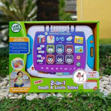 LeapFrog 2 in 1 Touch & Learn Tablet