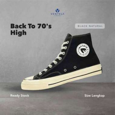 Ventela BTS High Black Natural 39