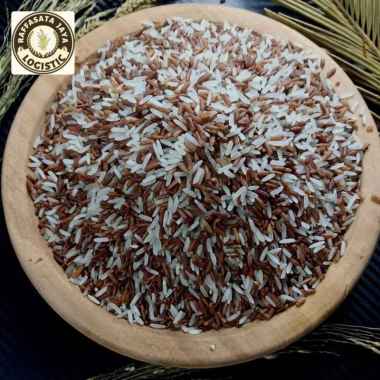 BERAS MIX ORGANIK 1 KG - BERAS DIET - BERAS MERAH PUTIH SUPER MERAH HITAM - 1 kg