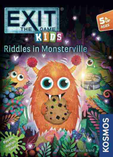Exit The Game β Kids: Riddles in Monsterville Board Game