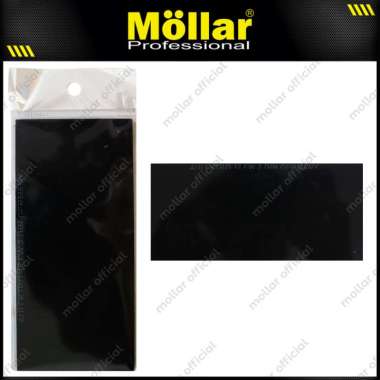 BISON E49010 Kaca Las Hitam Din 12 Kedok Topeng Helm Gelap Black Welding Glass