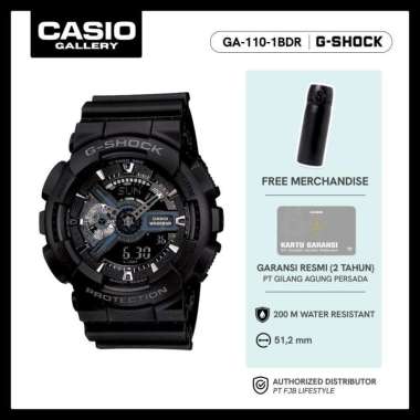 G-shock Jam Tangan Pria Original GA-110-1BDR Analog Digital