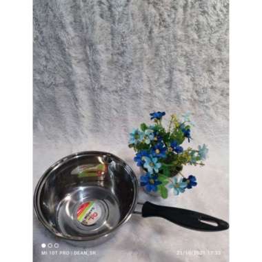 Panci Susu Stainless Tebal Ganom UK 18 cm dan 20cm 18cm