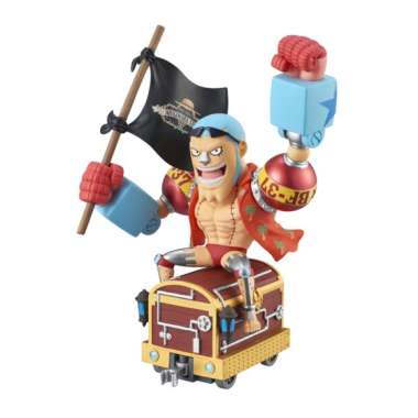 WCF Franky World Collectable Figure One Piece Mugiwara Store 12th Anniversary All Aboard
