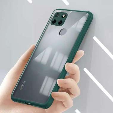 CASE REALME C12 NARZO 20 DOVE MATTE TRANSPARAN FUZE MICHELIN CASE REALME NARZO 20 CASE C12 Narzo 20 