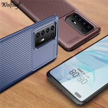 Original Case Shockproof Case Huawei P40 Pro Soft Case P40 Pro P 40 Pro Hitam