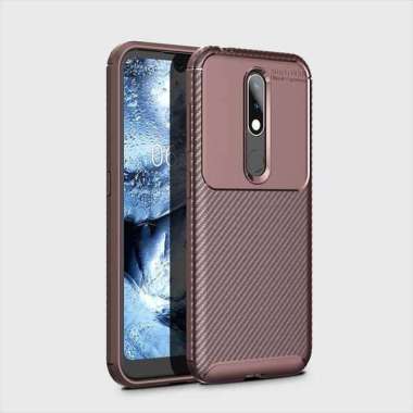 Original Case Shockproof Case Nokia 4.2 Soft Case Nokia 4.2 Cokelat