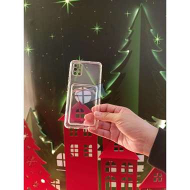 Case Clear Card Ultra Thin Soft Case Samsung A51 Case A51 Case