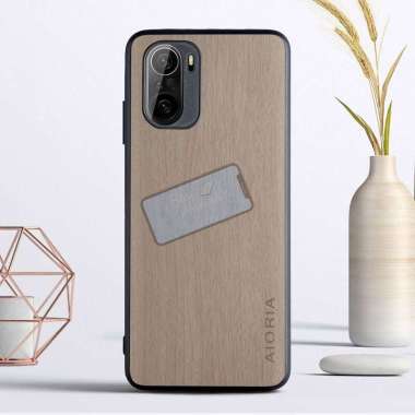 Case Xiaomi Poco F3 Case Aioria Wood Pattern Original Poco F3 Case WT