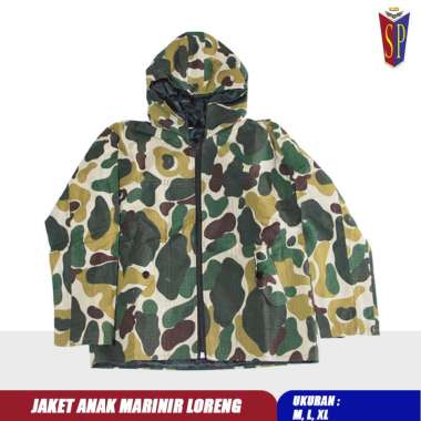 Jaket Anak Loreng KKO Marinir - Jaket Anak Model Army L