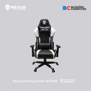 KURSI GAMING REXUS RGC100 WHITE / Rexus RGC100 Gaming Chair