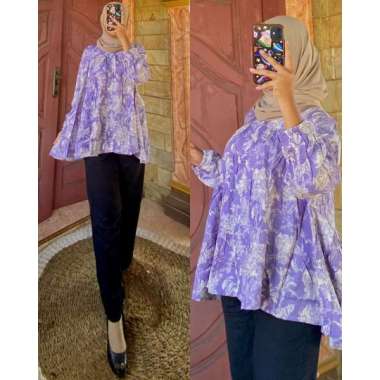 ONE SET MOTIF CANTIK BAHAN KATUN RAYON MIX TWILL SETELAN MOTIF CANTIK BANGET Ld120cm D