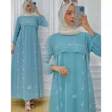 GAMIS CERUTY CANTIK NAN MEWAH BRAND YULIA HD ORIGINAL GAMIS PAYET BELAH GAMIS SERUTI MIX SWAROVSKI G